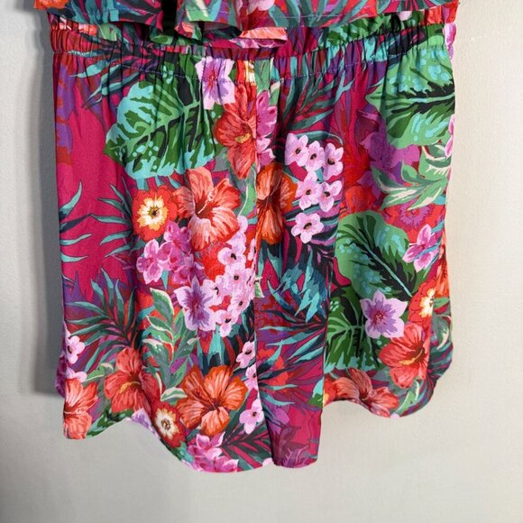 Show Me Your Mumu Rosarita Romper Womens Small Multicolor Resortwear Floral Chic - Picture 9 of 14